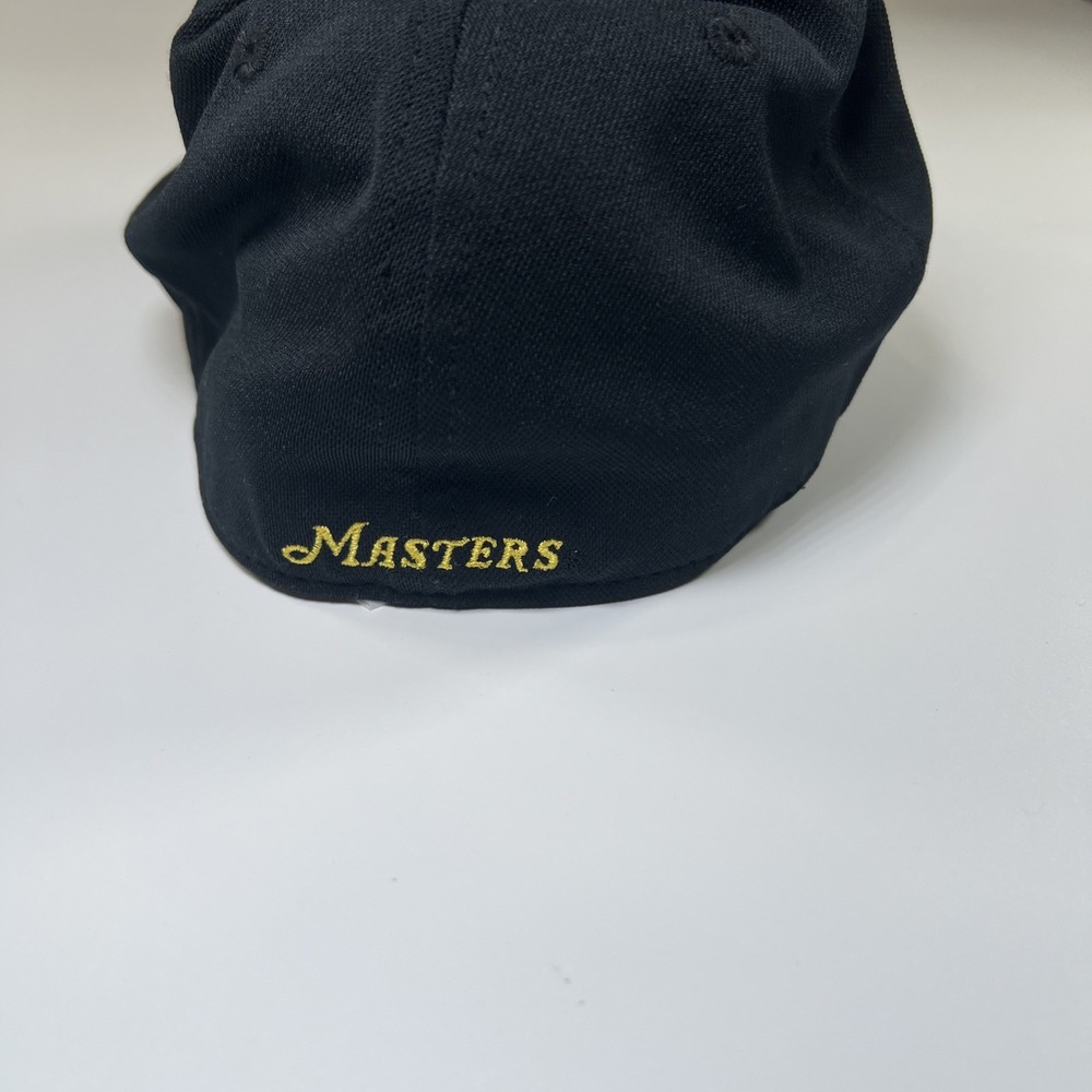 Vintage Masters Embroidered Logo American Needle Hat Flex Fit OSFM Golf Black - Picture 3 of 6